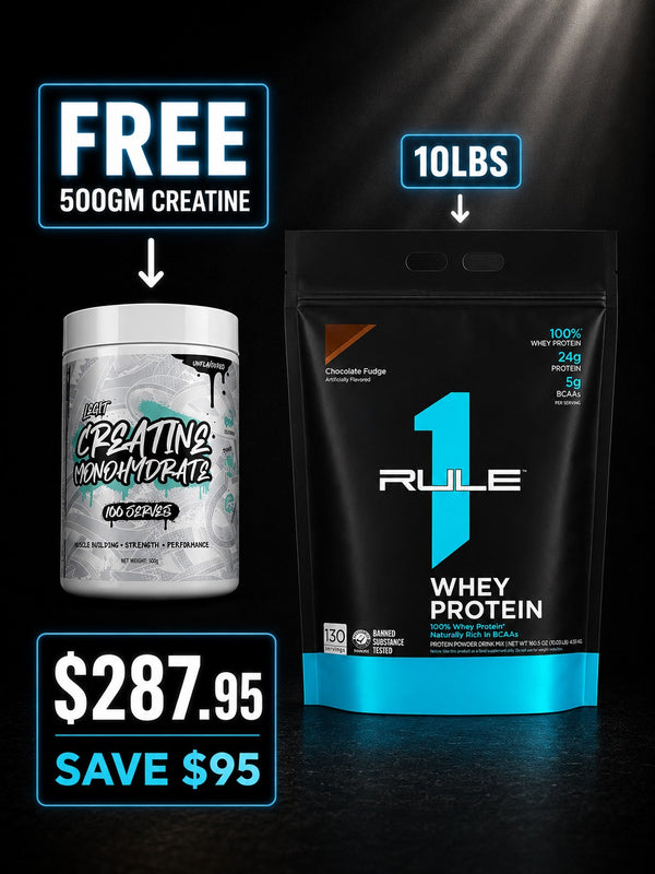 R1 Whey Protein Blend 10lbs + FREE Legit Creatine