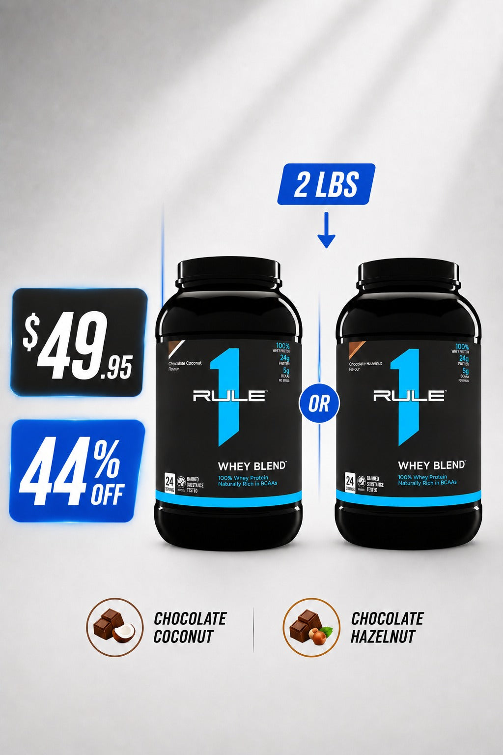 R1 Whey Blend 2lbs - Exp 05/2026 - Image 1