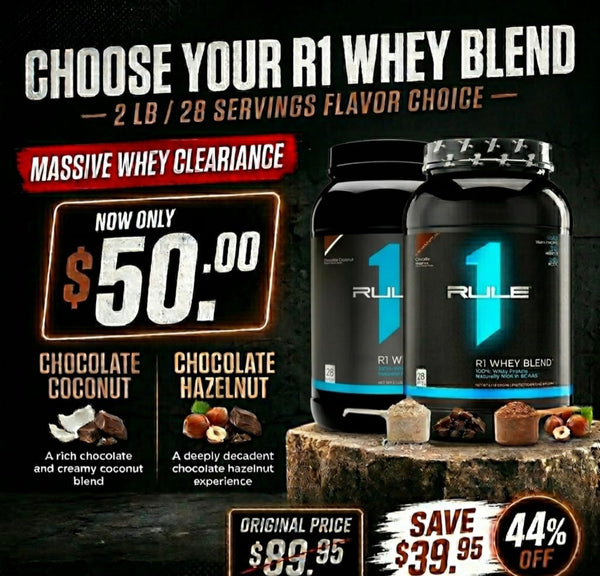 R1 Whey Blend 2lbs - Exp 05/2026