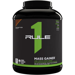 Rule1 Mass Gainer mass gainer SUPPS247 Chocolate Fudge 5.64 LB 