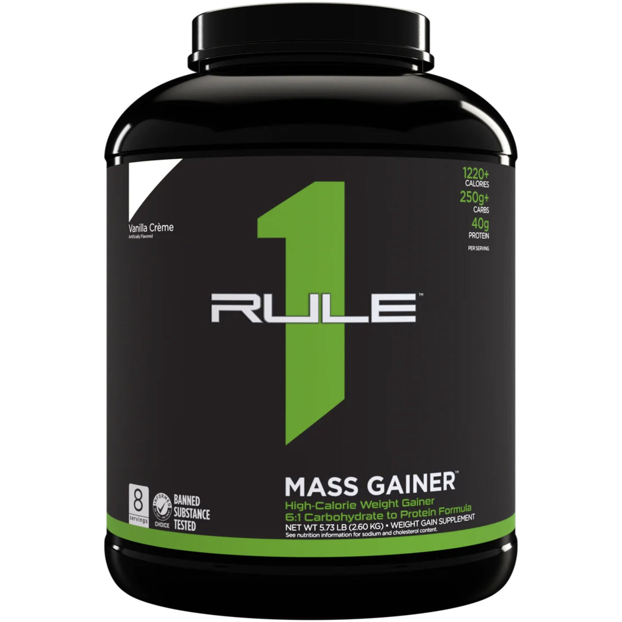 Rule1 Mass Gainer mass gainer SUPPS247 Vanilla Creme 5.64 LB 