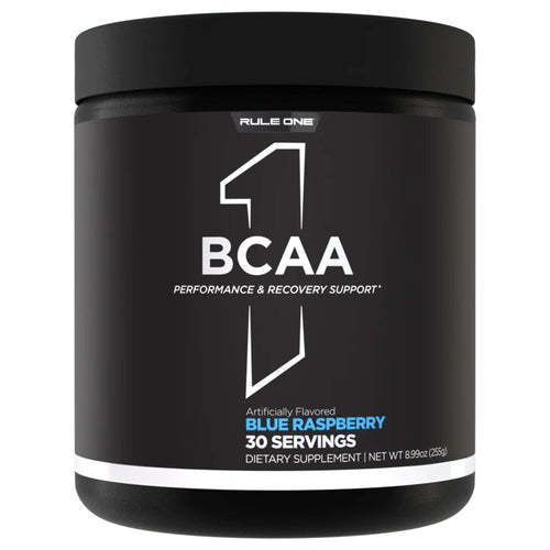 R1 BCAAs by Rule One AMINO ACID RULE1 Blue Raspberry 30 