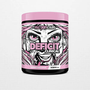 DEFICIT by Faction Labs PRE WORKOUT SUPPS247 RASPBERRY SODA 