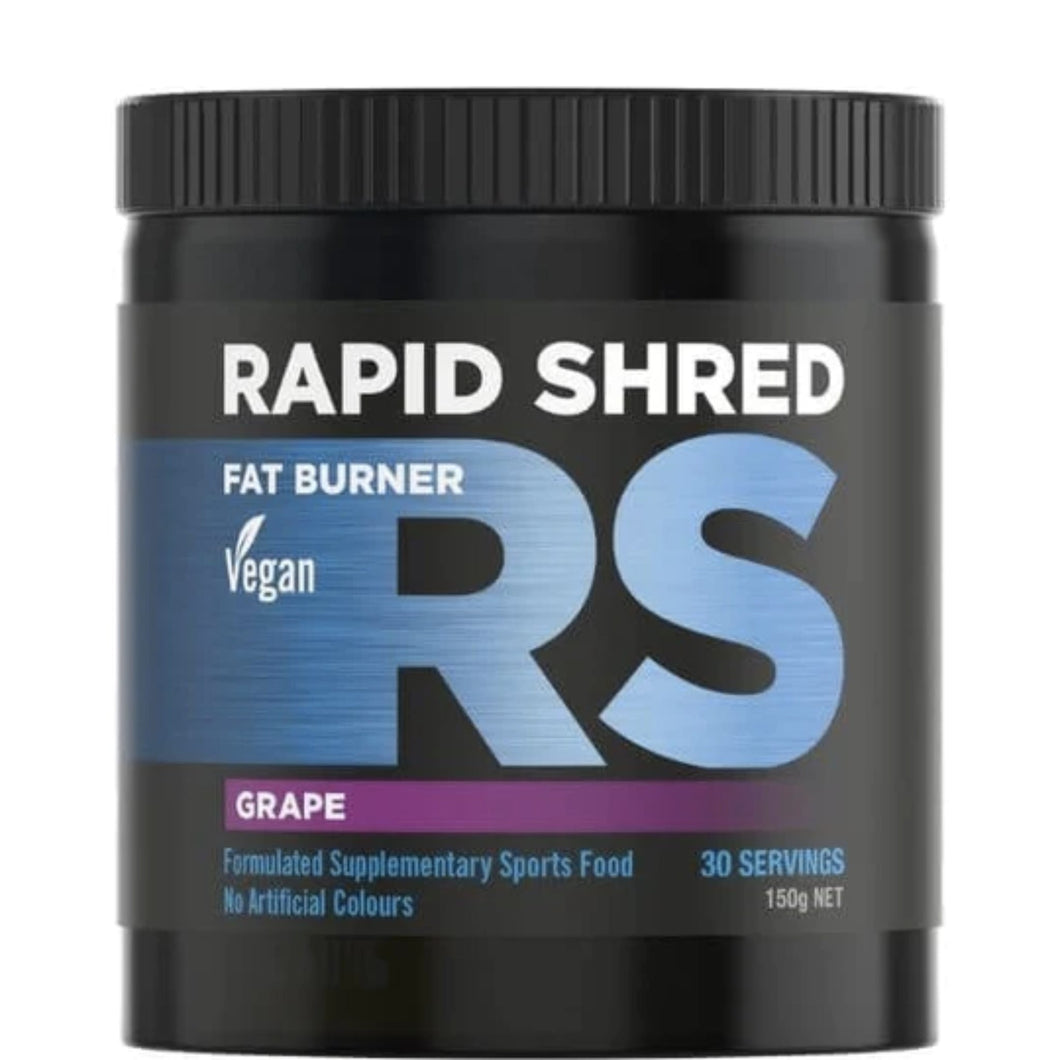 Rapid Shred Fat Burner by Rapid Supplements 30 serves FAT BURNER SUPPS247 