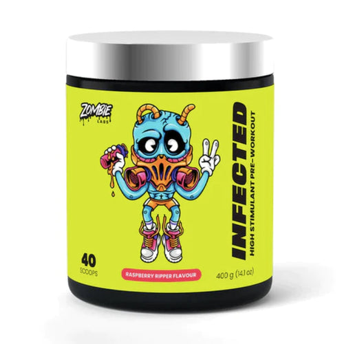 Zombie Labs Infected High Stim Pre-Workout Pre-Workout SUPPS247 Raspberry Ripper 