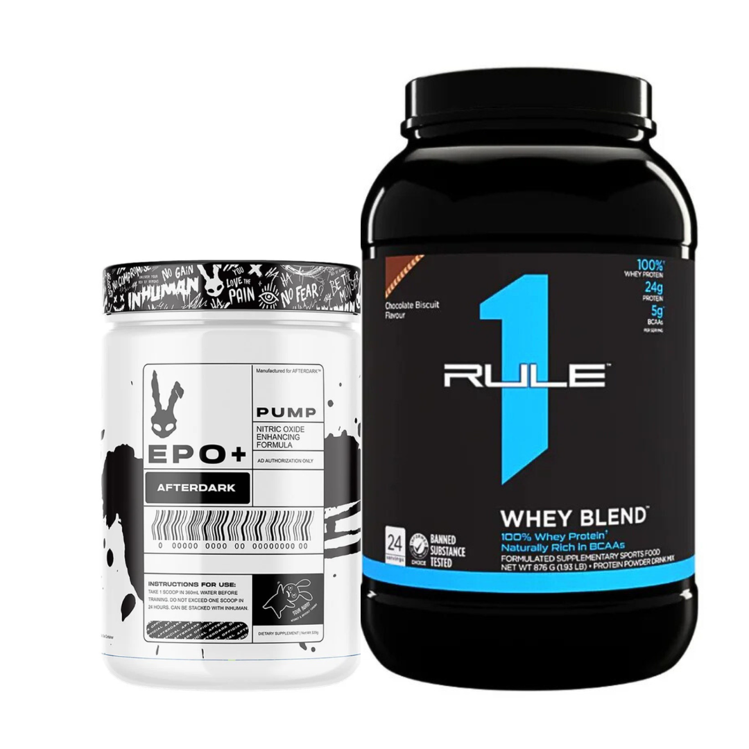 Essential Stack ( Protein + Pump Pre-Workout ) - Image 1