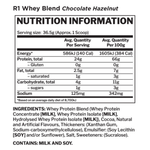 R1 Whey  Blend Protein by Rule 1 Proteins 5 lbs