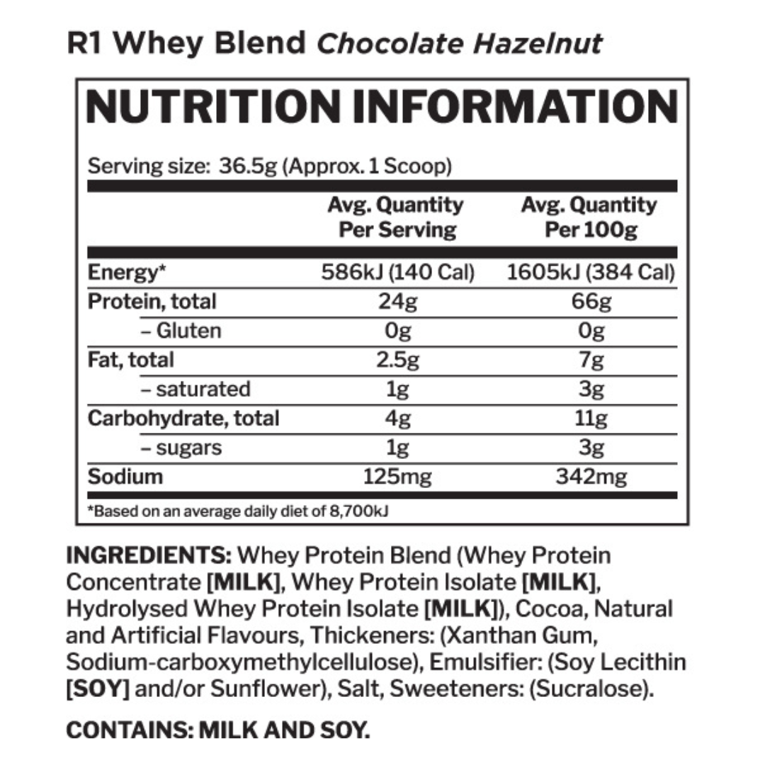 R1 Whey  Blend Protein by Rule 1 Proteins 5 lbs - Image 5