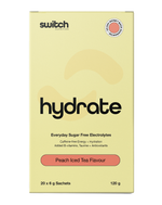 Switch Nutrition Hydrate – 20 Sachets Peach Iced Tea