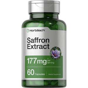 Saffron Extract 177 mg by Horbaach 60 Counts GENERAL HEALTH SUPPS247 