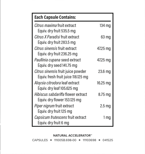 Isagenix Natural Accelerator – 60 Capsules