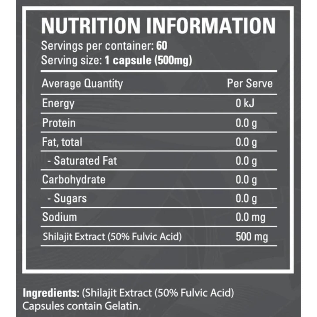 Shilajit by Legit Supps Vitamins, Minerals & Supplements Legit 