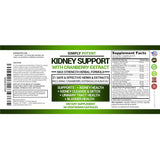 Simply Potent Kidney Support With Cranberry Extract - 60 kidney support SUPPS247 