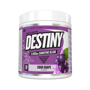 DESTINY by Muscle Nation Pre-Workout SUPPS247 Sour Grape 