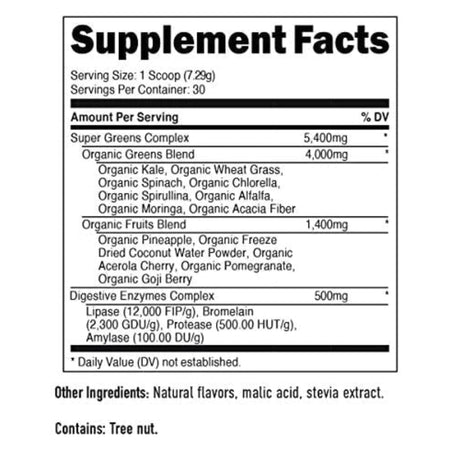 Staunch Koala Food Super Greens superfood SUPPS247 