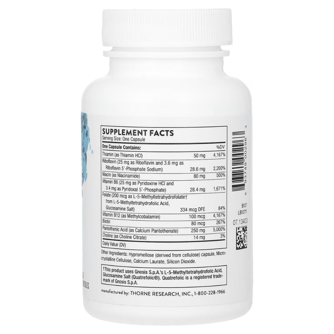 Stress B-Complex by Thorne Vitamin B supps247Springvale 