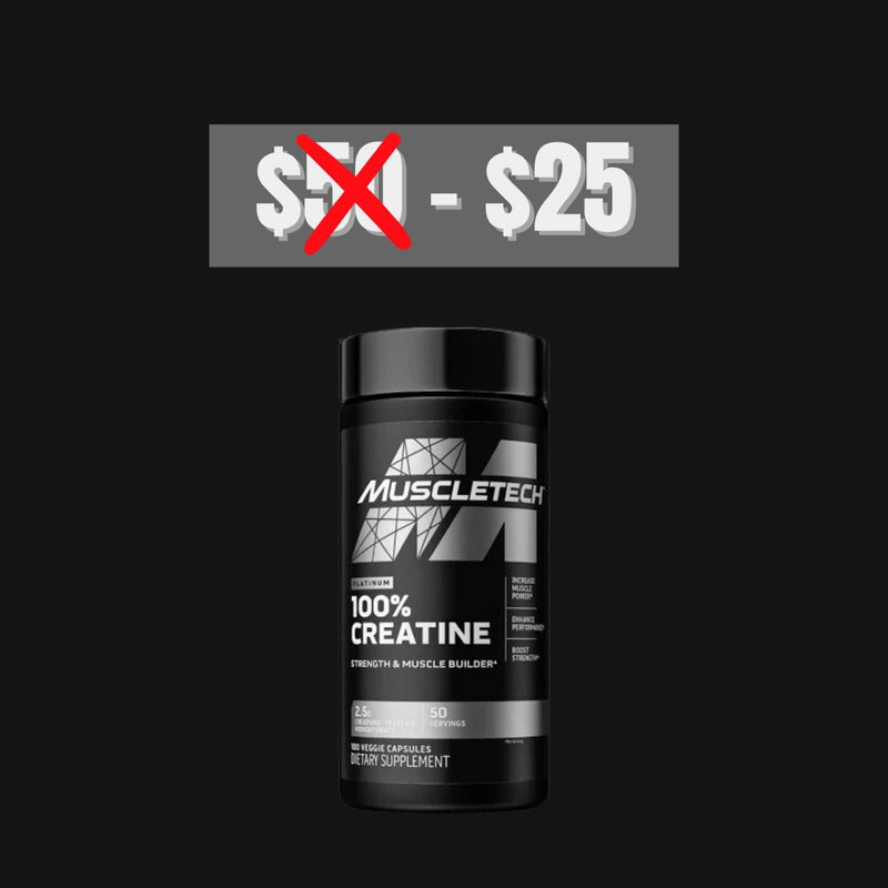 Muscletech 100% Platinum Creatine CREATINE SUPPS247 