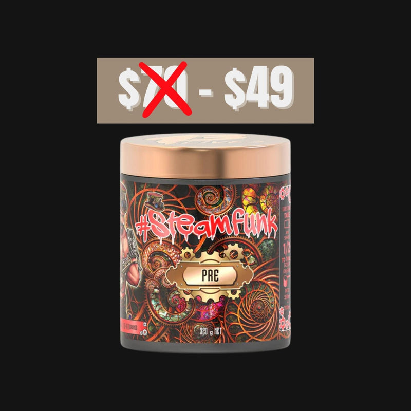 Steamfunk Pre by 13 Lives PRE WORKOUT SUPPS247 