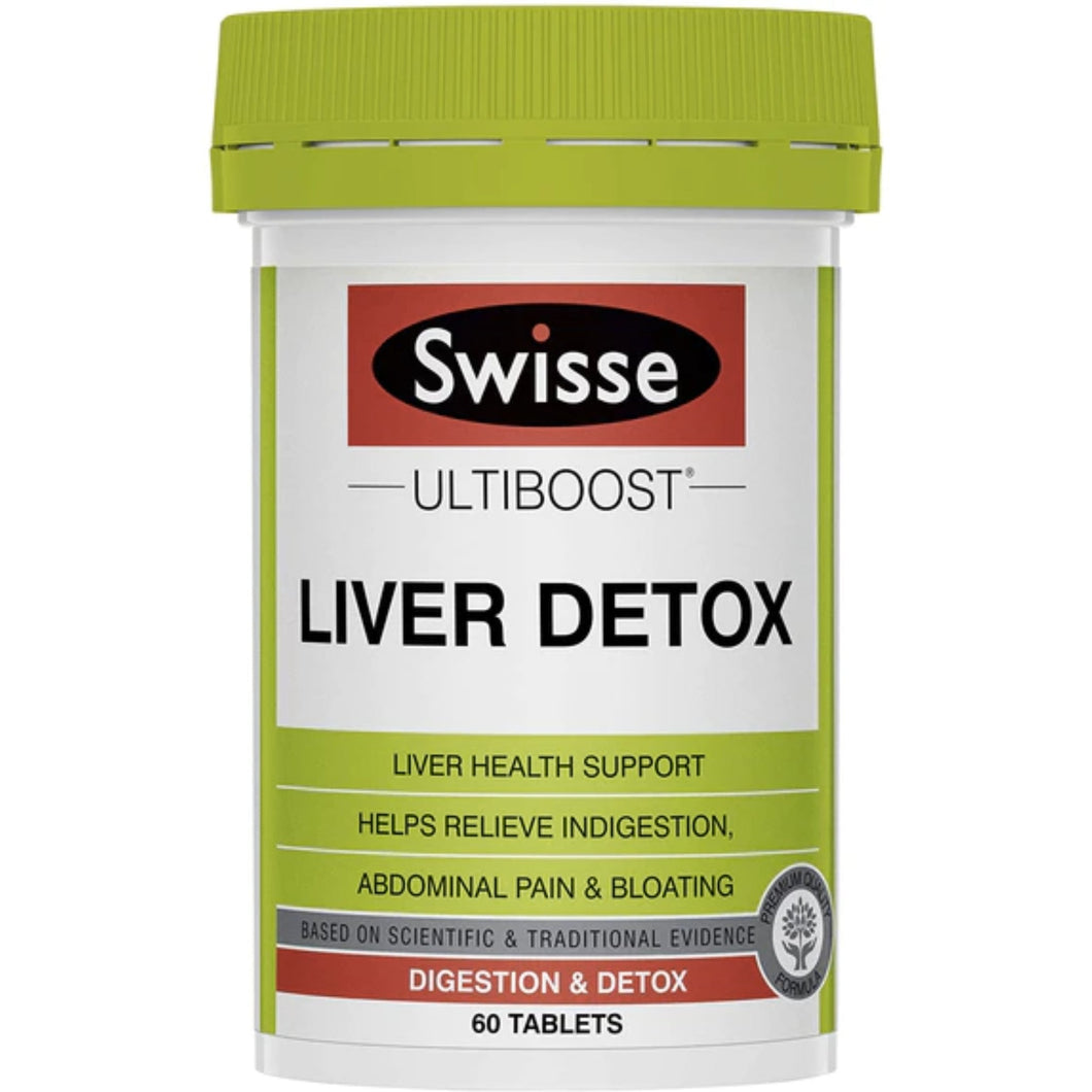 Swisse Ultiboost Liver Detox Detox & Cleanse SUPPS247 