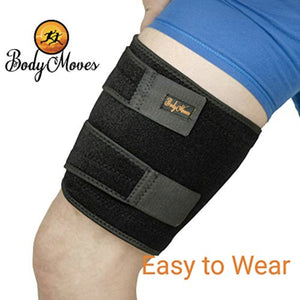 Thigh and Hamstring Brace Wrap with Hot and Cold Pack Gym accessories SUPPS247 