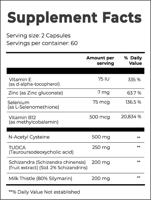 TONIC Liver Support By Day ONe General SUPPS247 