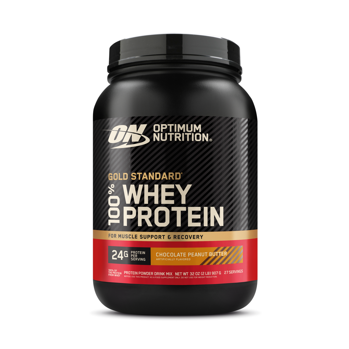 Optimum Nutrition Gold Standard 100% Whey 2LB Chocolate Peanut Butter