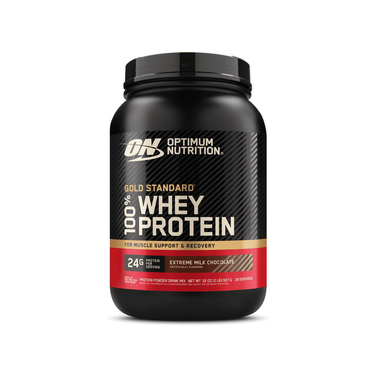 Optimum Nutrition Gold Standard 100% Whey 2LB Extreme Milk Chocolate - Image 6