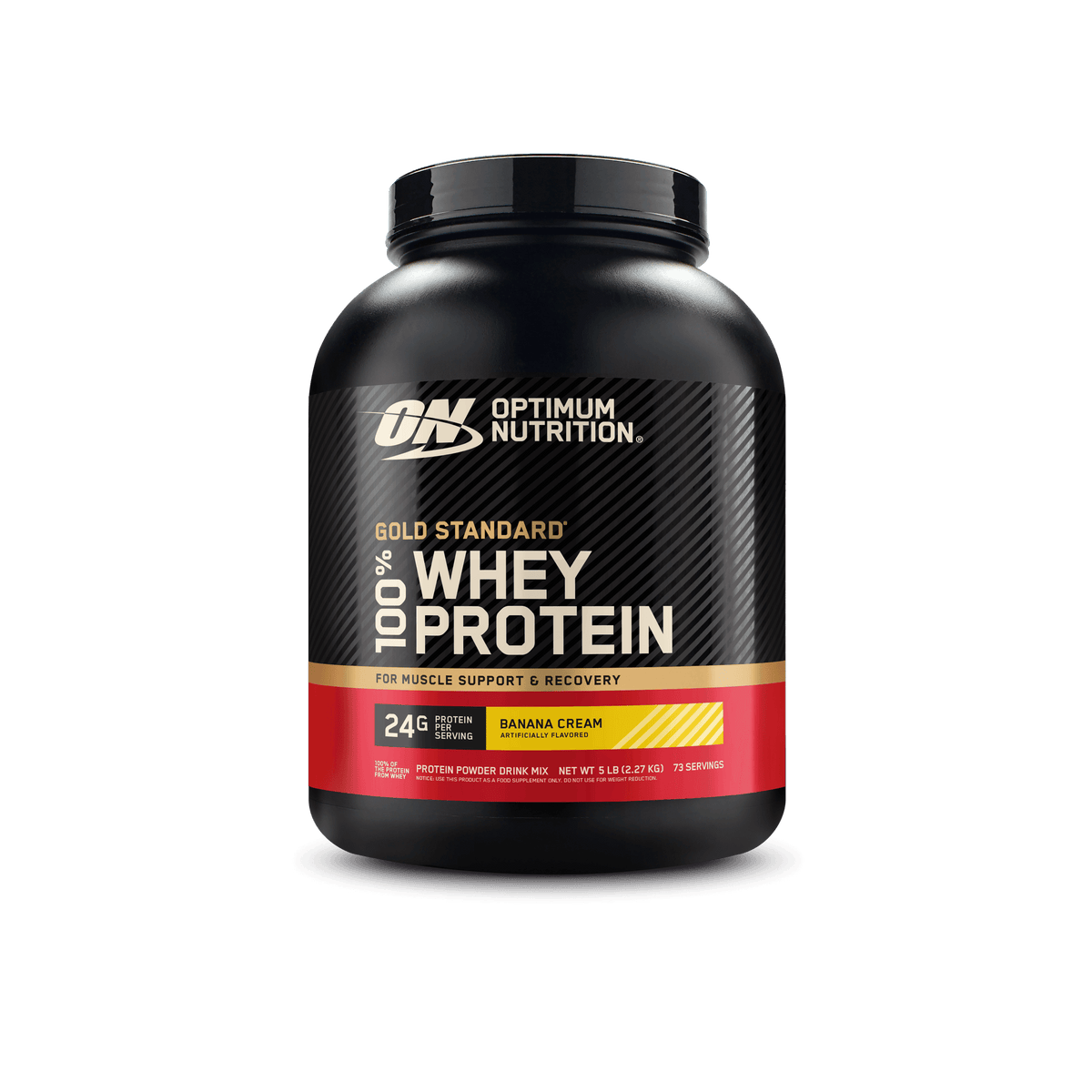 Optimum Nutrition Gold Standard 100% Whey 5LB Banana Cream - Image 3
