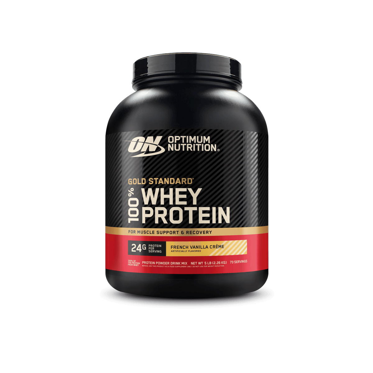 Optimum Nutrition Gold Standard 100% Whey 5LB French Vanilla Creme