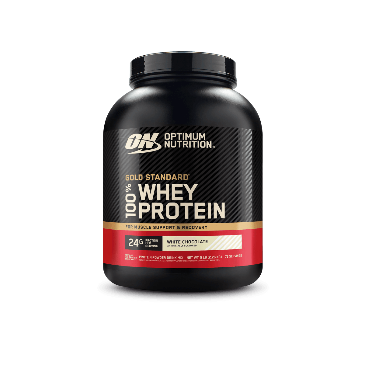 Optimum Nutrition Gold Standard 100% Whey 5LB White Chocolate - Image 6