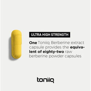 Ultra High Strength Berberine HCl by Toniiq berberine SUPPS247 