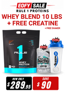 R1 Whey Protein Blend 10lbs + FREE Legit Creatine