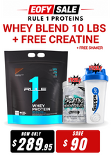 R1 Whey Protein Blend 10lbs + FREE Legit Creatine