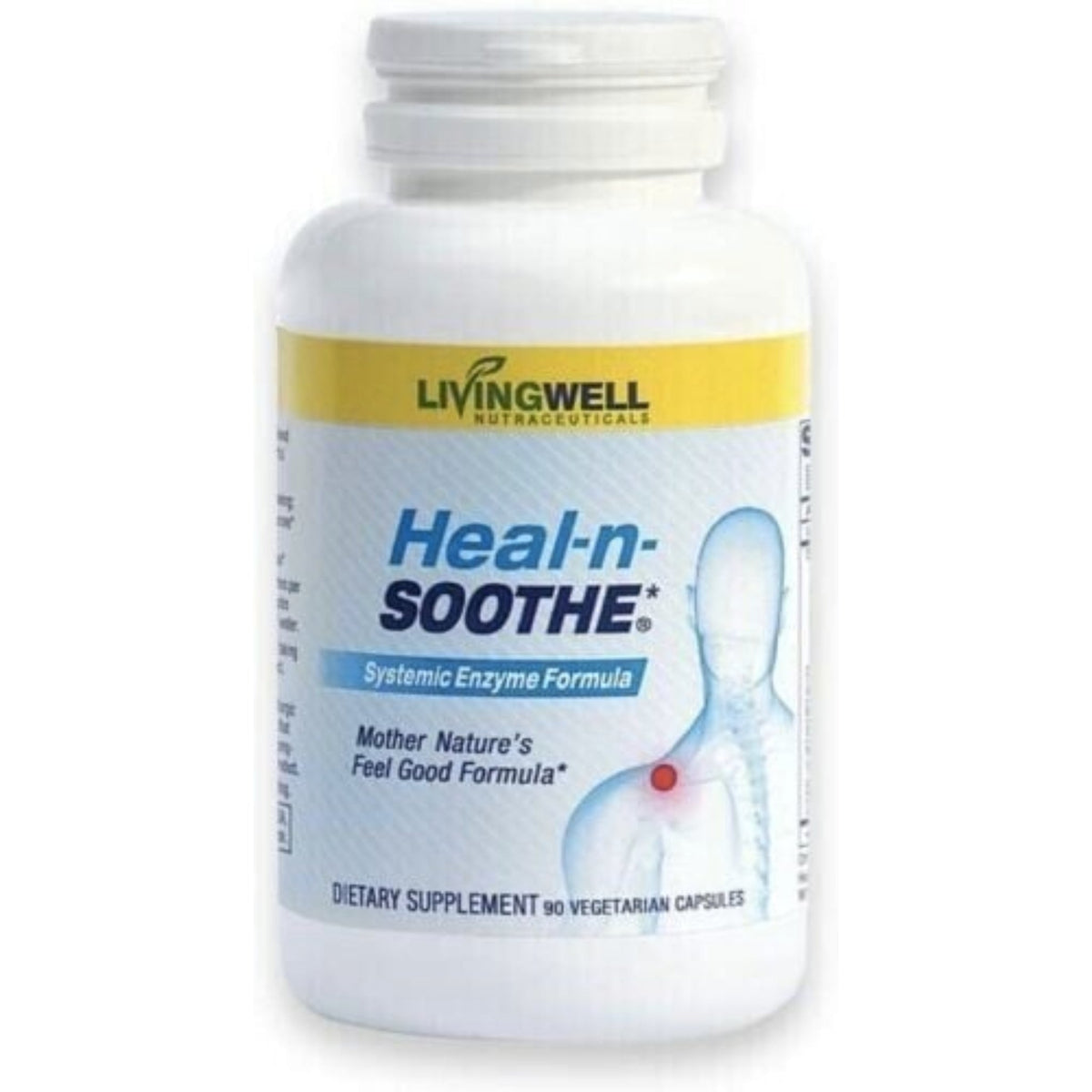 HEAL-N-SOOTHE 180 Count Two Pack Testosterone Boosters SUPPS247  - Image 1