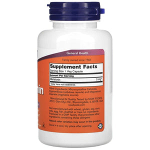 Melatonin 5mg by Now Foods Sleep Supplements SUPPS247 