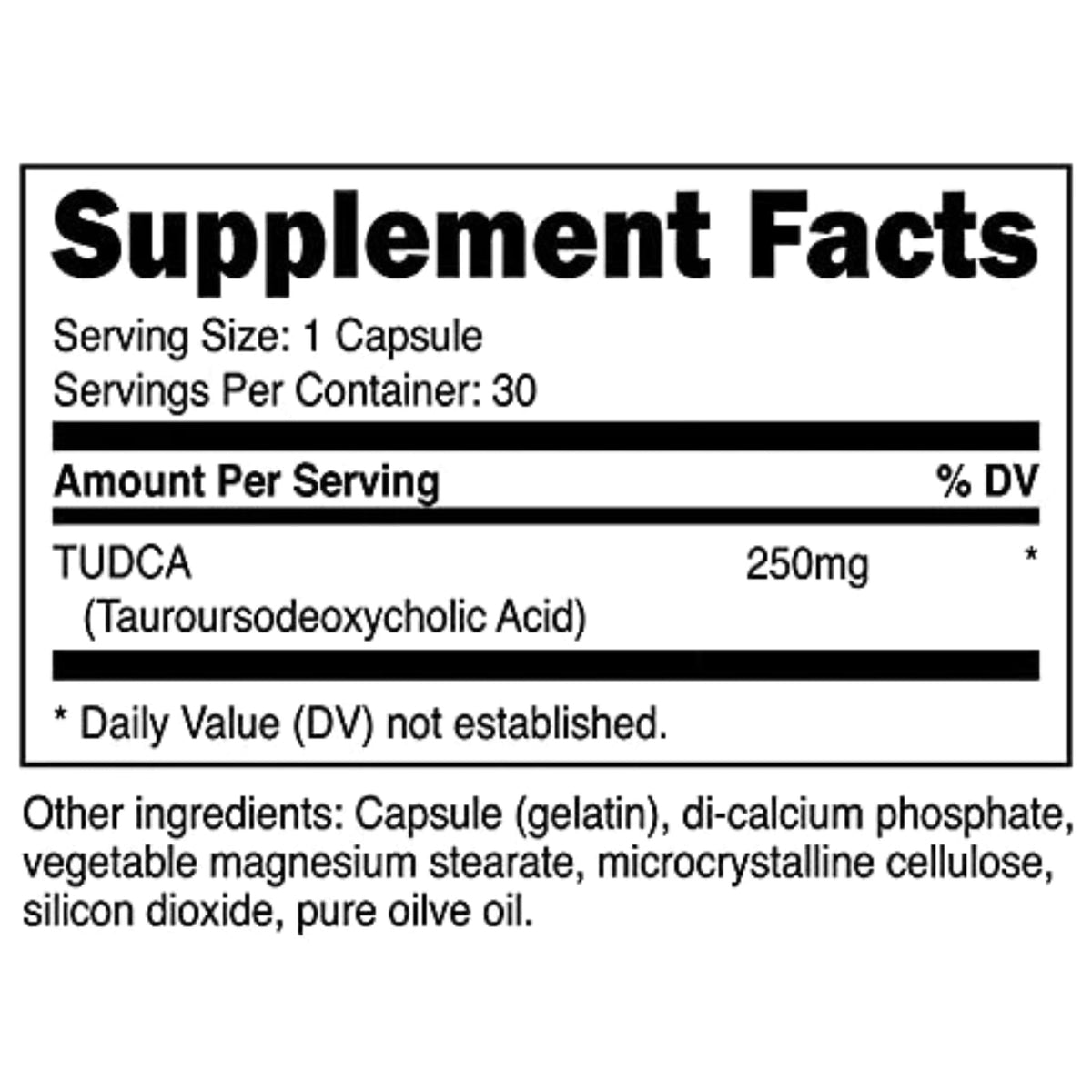 Nutricost Tudca 250mg liver support SUPPS247  - Image 2