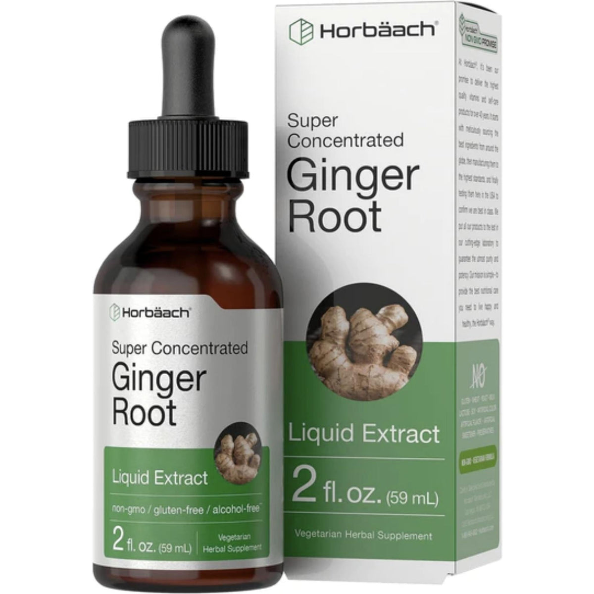Ginger Root Extract | 2 oz | Alcohol Free General SUPPS247  - Image 1