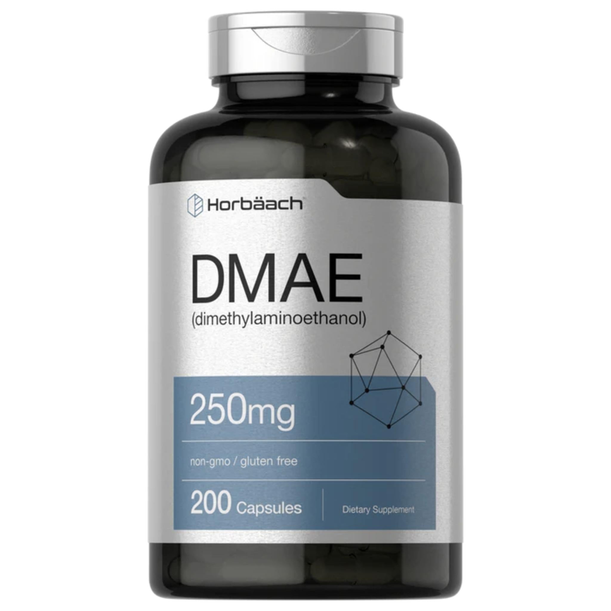 Load image into Gallery viewer, DMAE Supplement 250mg 200 Capsules by Horbaach Back to results