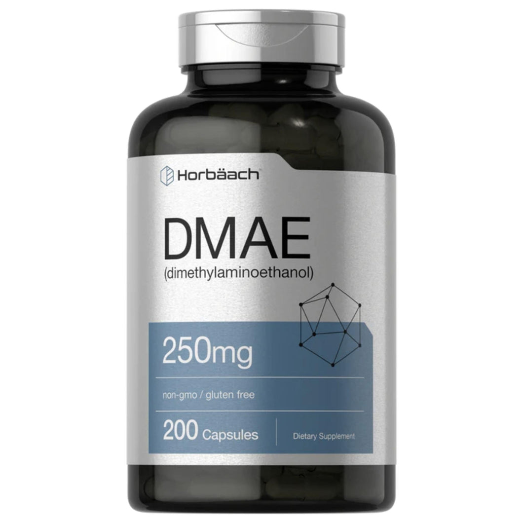 DMAE Supplement 250mg | 200 Capsules by Horbaach Back to results SUPPS247 