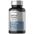 Methyl Folate 1000 mcg | 200 Capsules by Horbaach