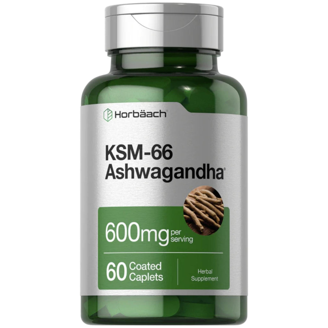 KSM-66 Ashwagandha 600mg with L-Theanine | by Horbaach SUPPS247 