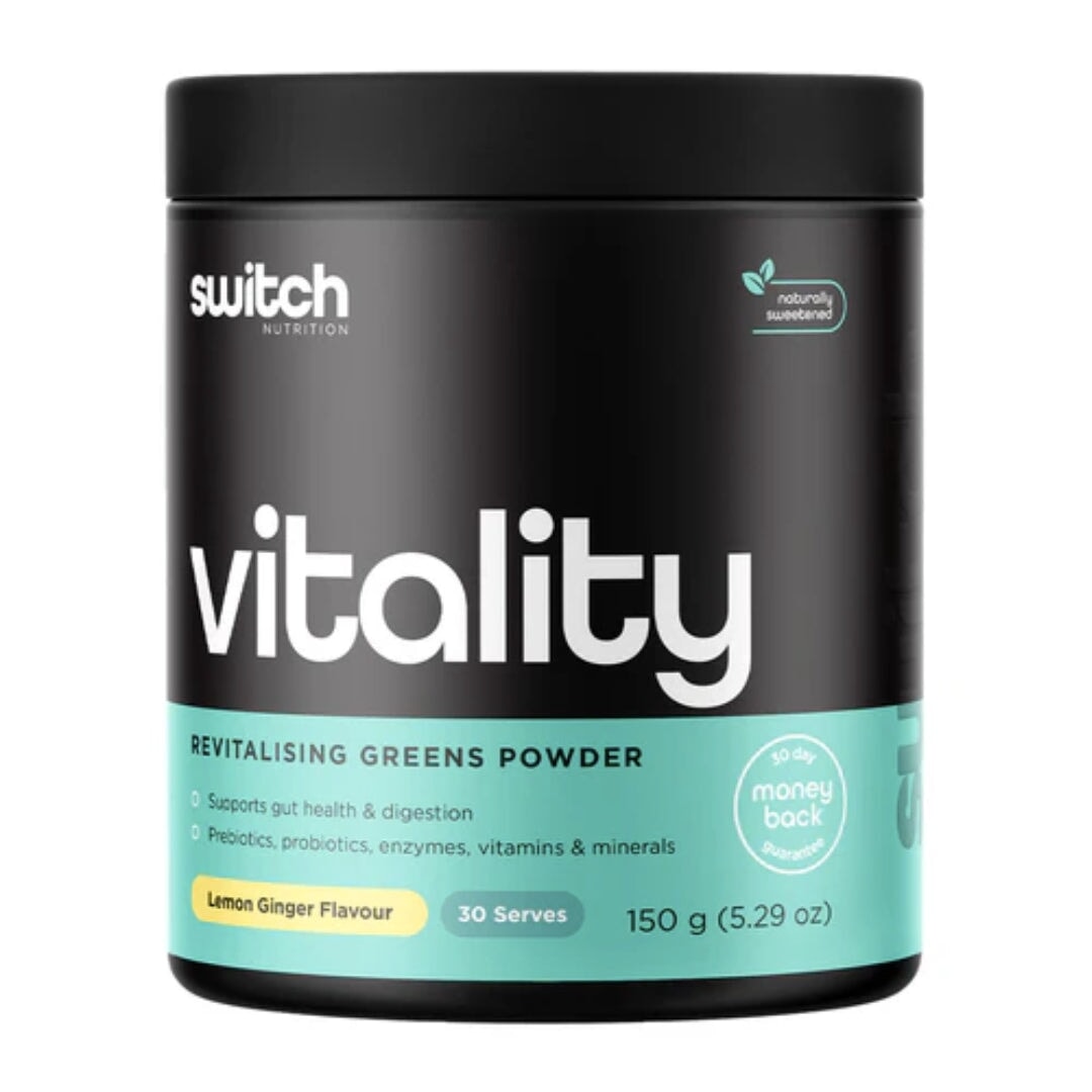 VITALITY SWITCH by Switch Nutrition immune booster SWITCH NUTRITION 30 Serves Lemon Ginger  - Image 5