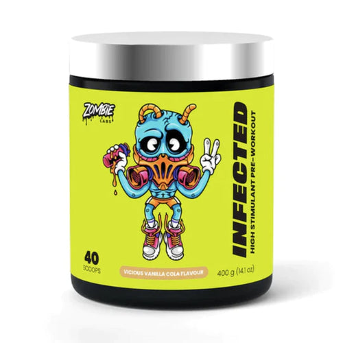 Zombie Labs Infected High Stim Pre-Workout Pre-Workout SUPPS247 Vicious Vanilla Cola 