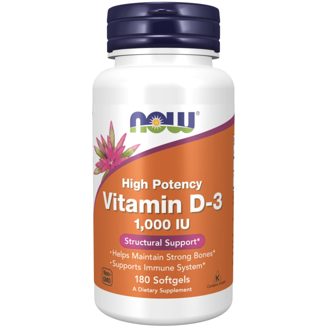 Vitamin D3 10,000 IU By NOW Vitamin D SUPPS247 
