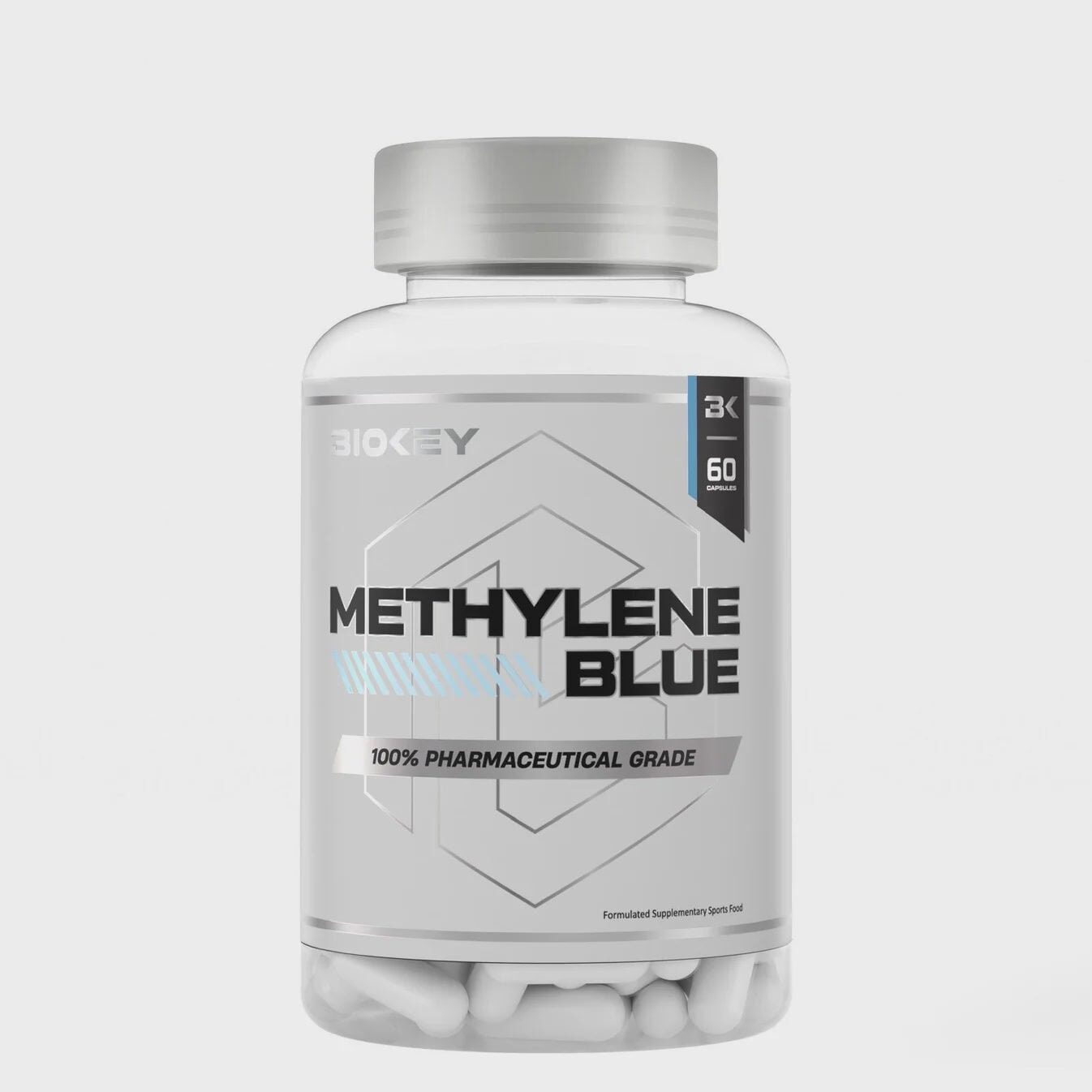 Methylene Blue, 60 Capsules, By Biokey BIOKEY 