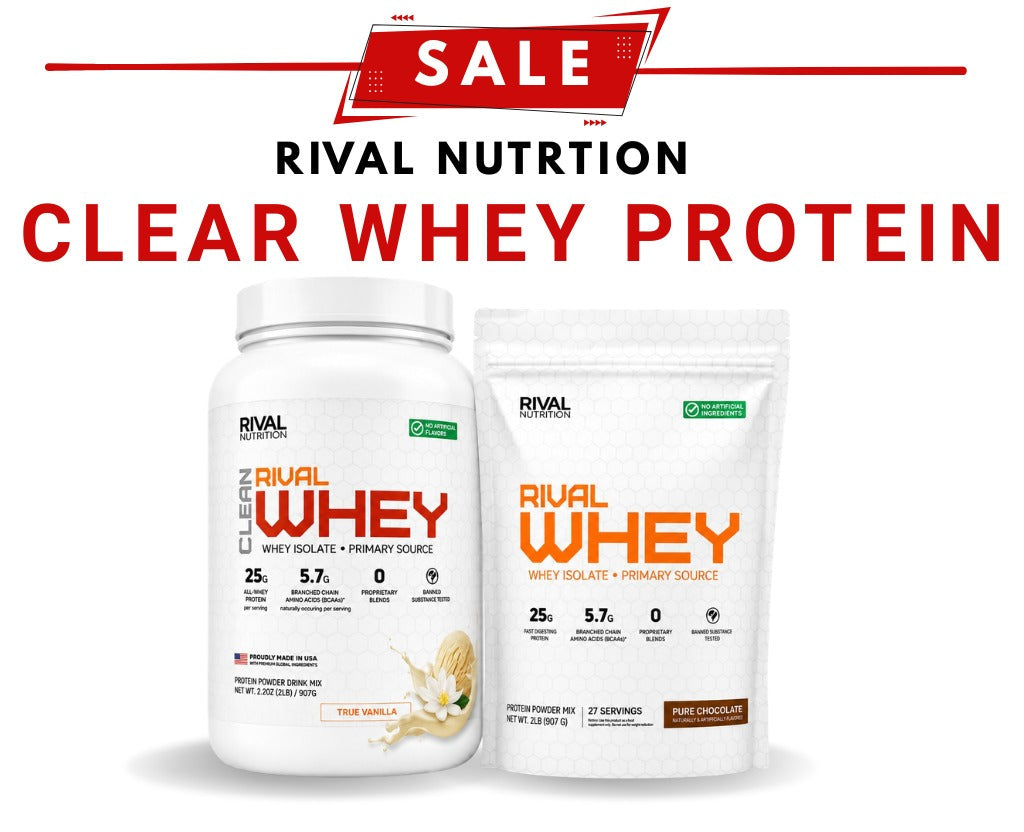 Twin Pack Rival Whey Isolate Protein by Rival Nutrition - Image 1