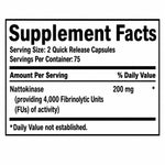 Beast Labs Nattokinase 4000 fu 150 count