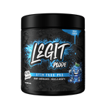 Legit Xplode Pump Stim-Free Pre-Workout, Blue Shock tub front