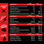Legit Xplode Pump Stim-Free Pre-Workout, nutrition panel