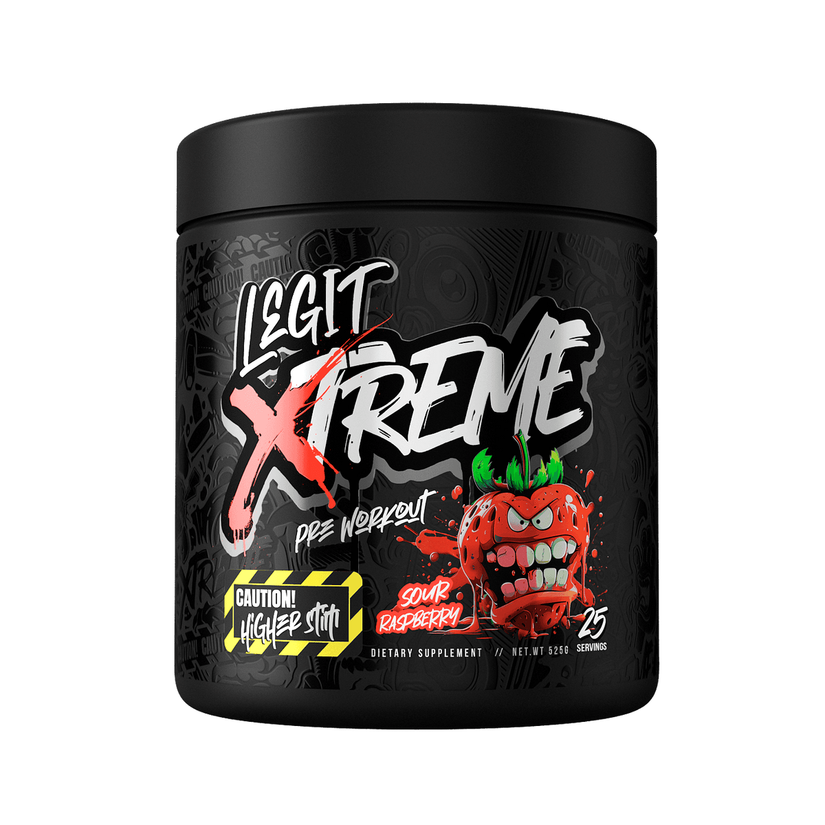 Legit Xtreme Pre-Workout Sour Raspberry